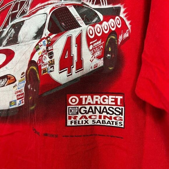 Vintage Y2K Casey Mears Nascar Racing Chase Authentics T-shirt Mens L - Picture 2 of 6